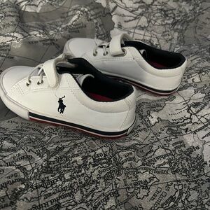 Polo by Ralph Lauren White Kids Sneakers Size 10
